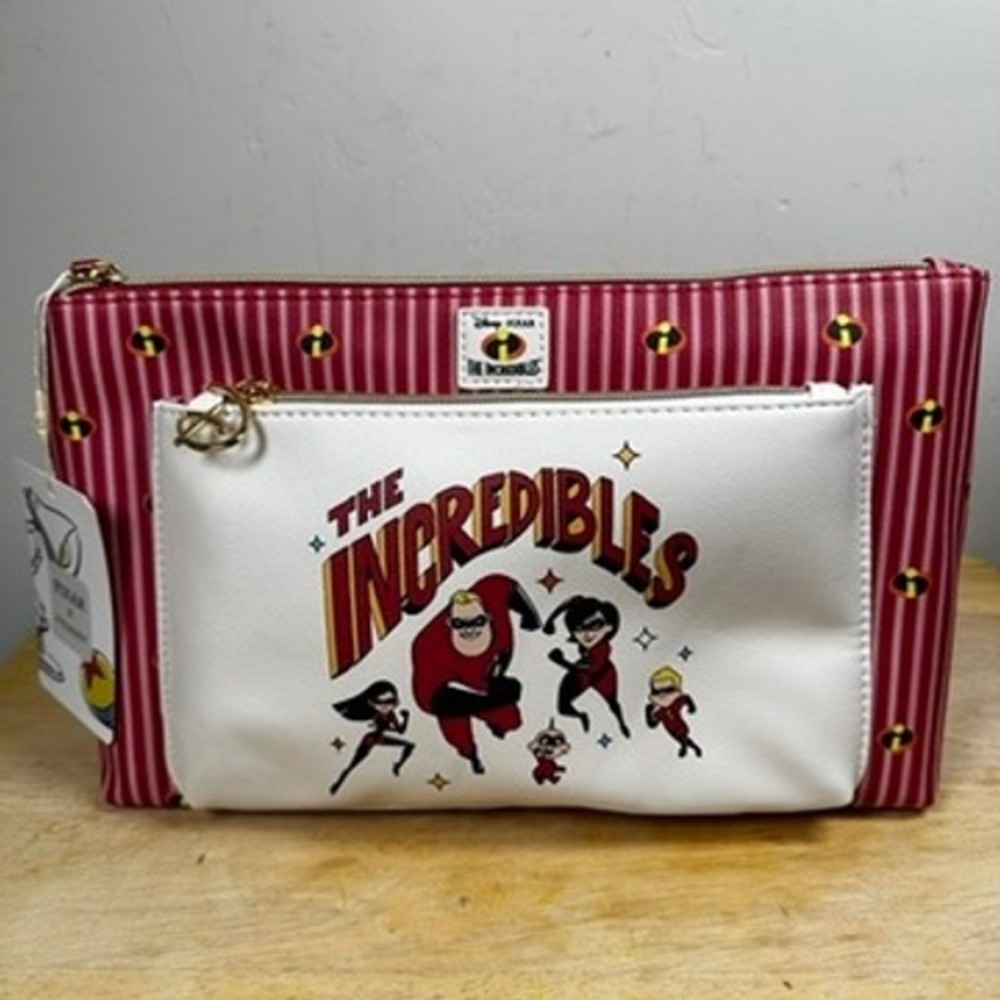 Primark‎ Disney Pixar The Incredibles Cosmetic Makeup Toiletry Bag Pouch Travel